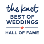 The Knot Best of Weddings Hall of Fame Award