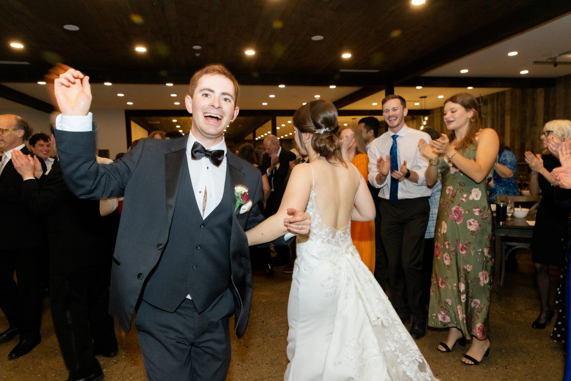 Jewish Hora dancing at Standing Rock Farms.