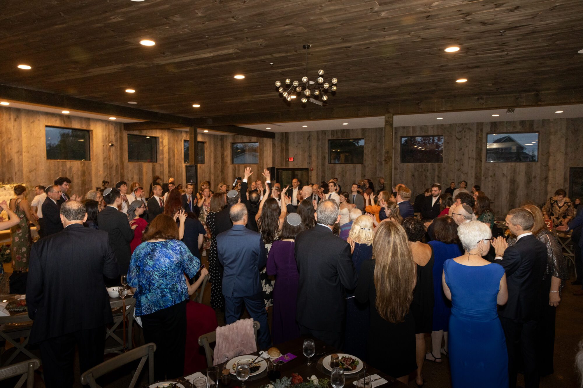 Jewish Hora dancing at Standing Rock Farms.