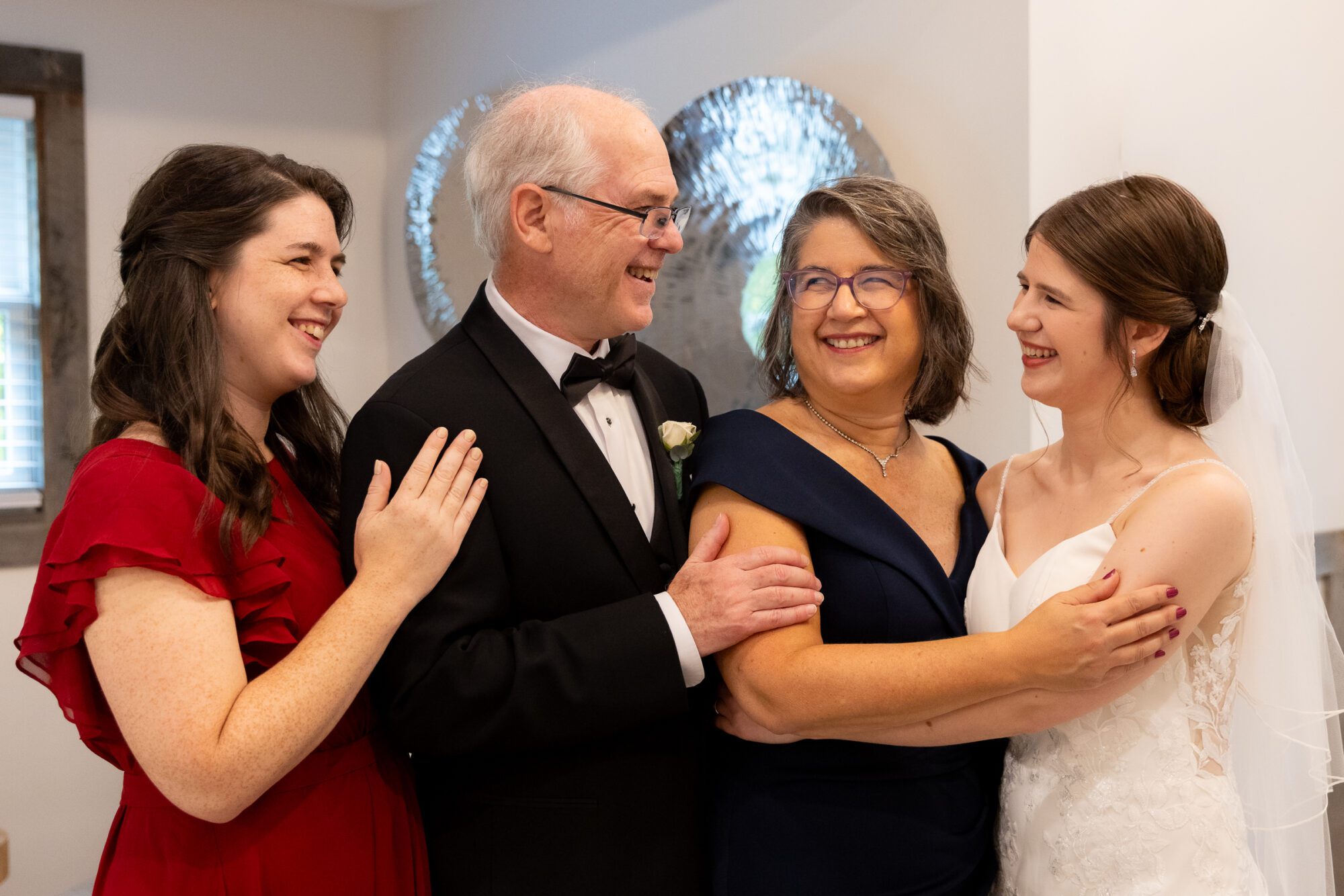 Jewish bride and groom's getting ready photos at Standing Rock Farms.