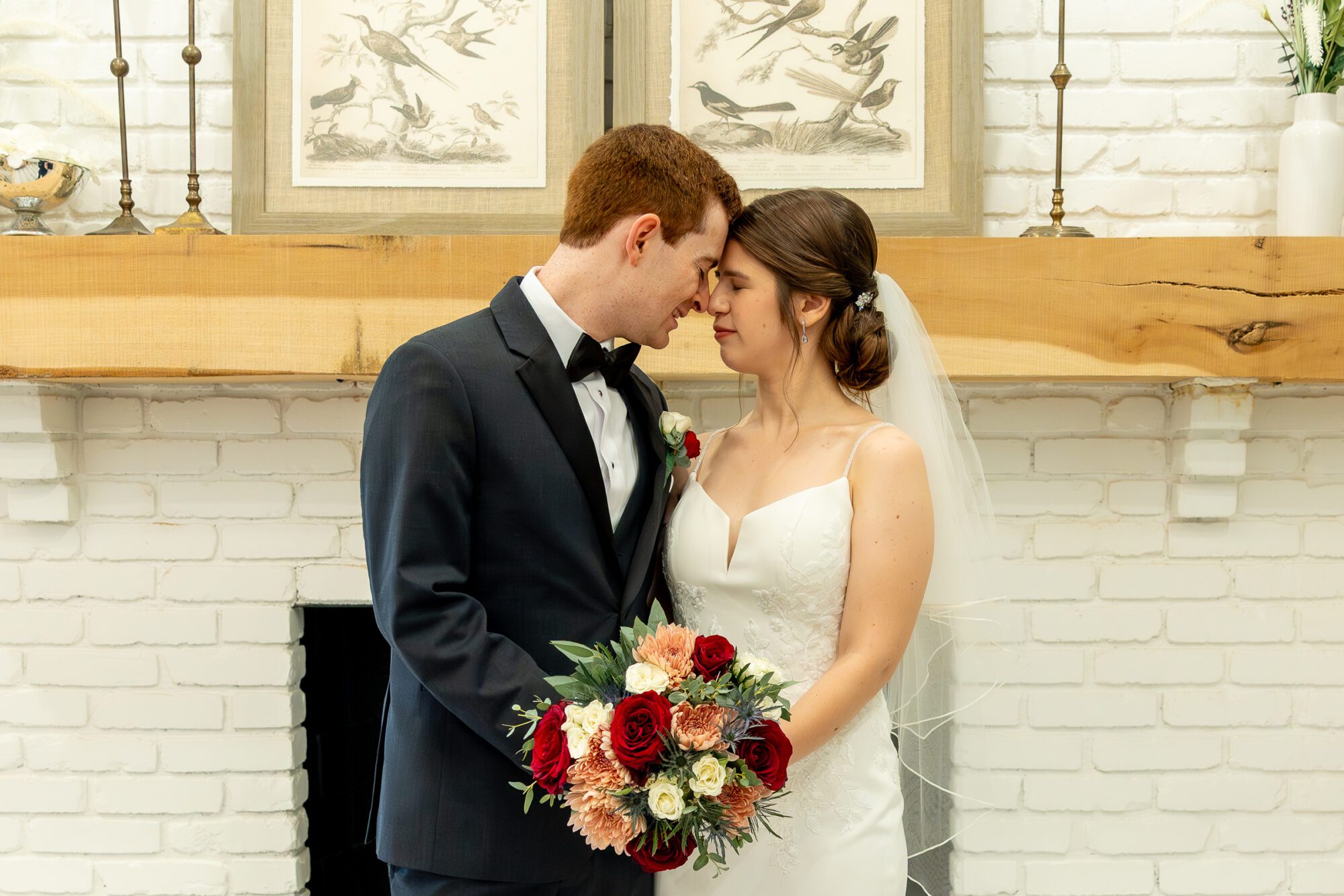 Jewish bride and groom's photos at Standing Rock Farms.