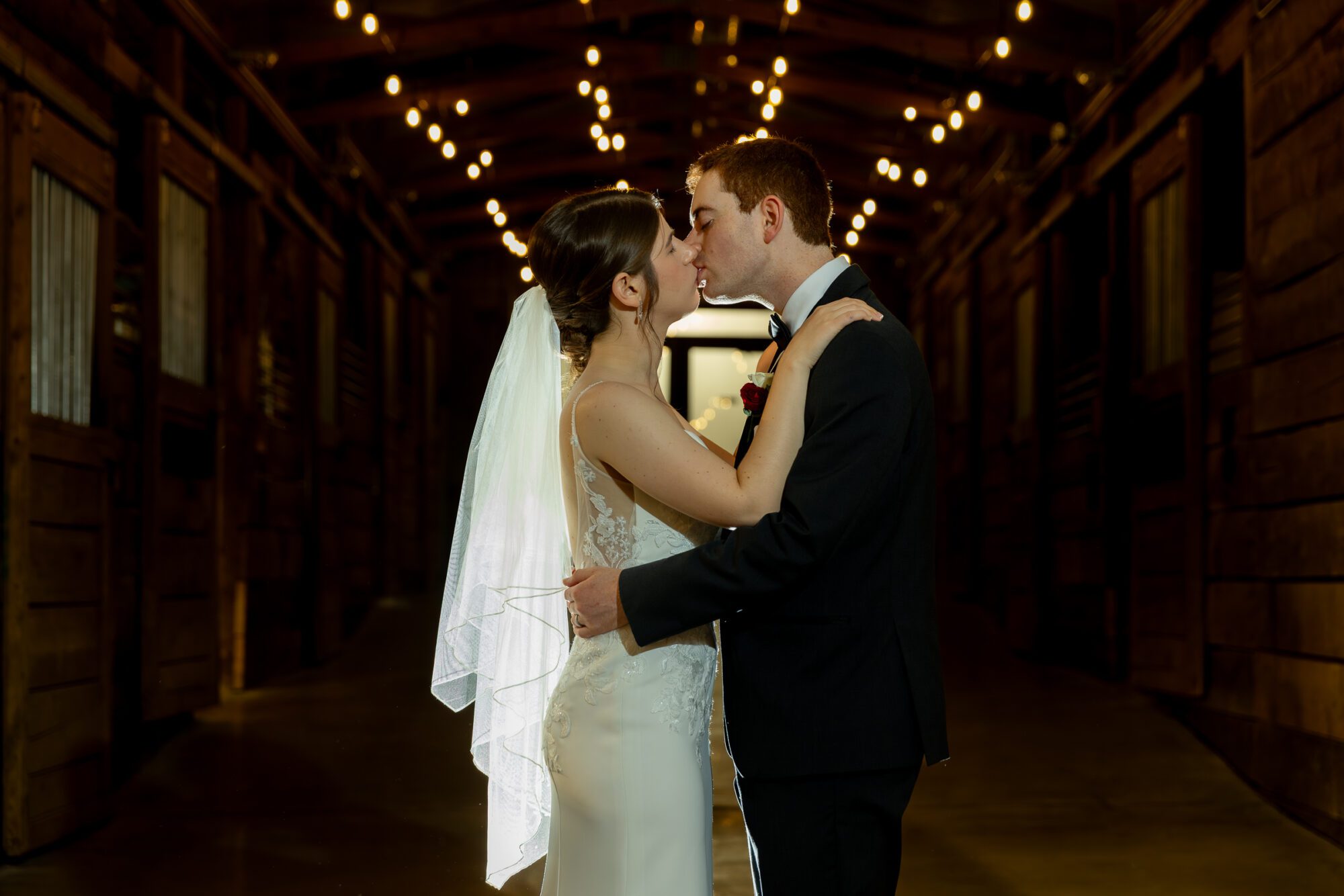 Jewish bride and groom's photos at Standing Rock Farms.